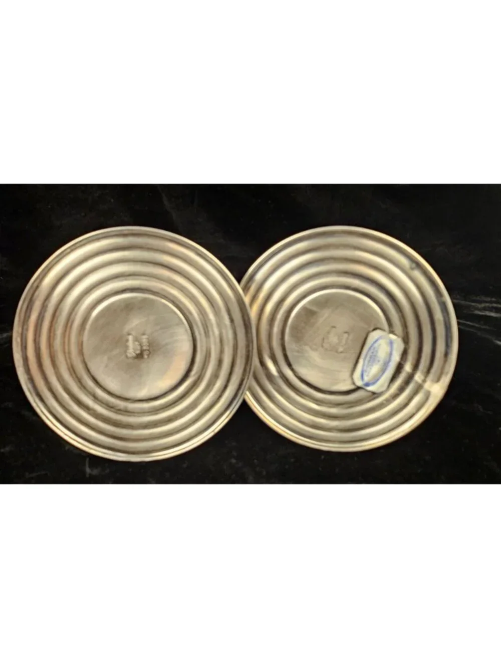 Pair Of Vintage Gorham Weighted Silver Candle Holders